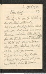 Seite 80, Tagebuch "Umgebung von Mistelbach | Poysdorf | Schanzleiten" (NHMW-PRAE-BBB-25)